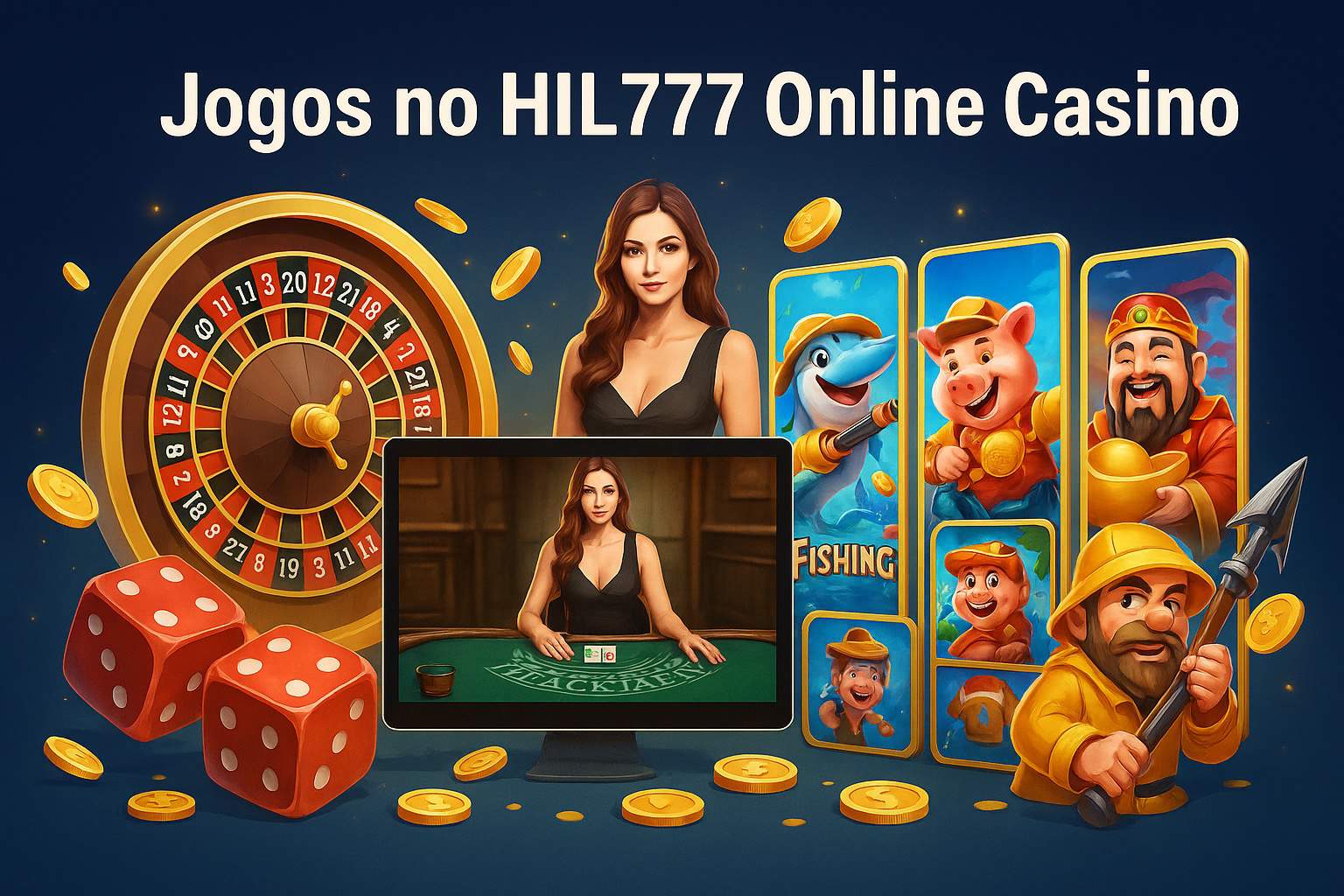 Jogos de cassino online HIL777