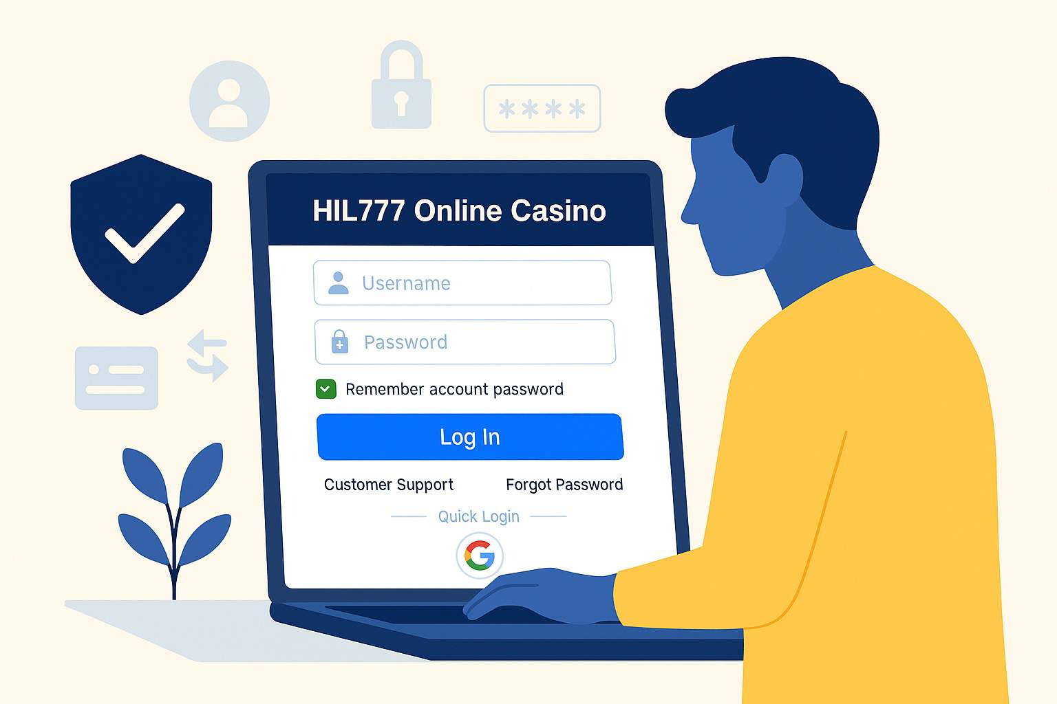 Login no Cassino HIL777