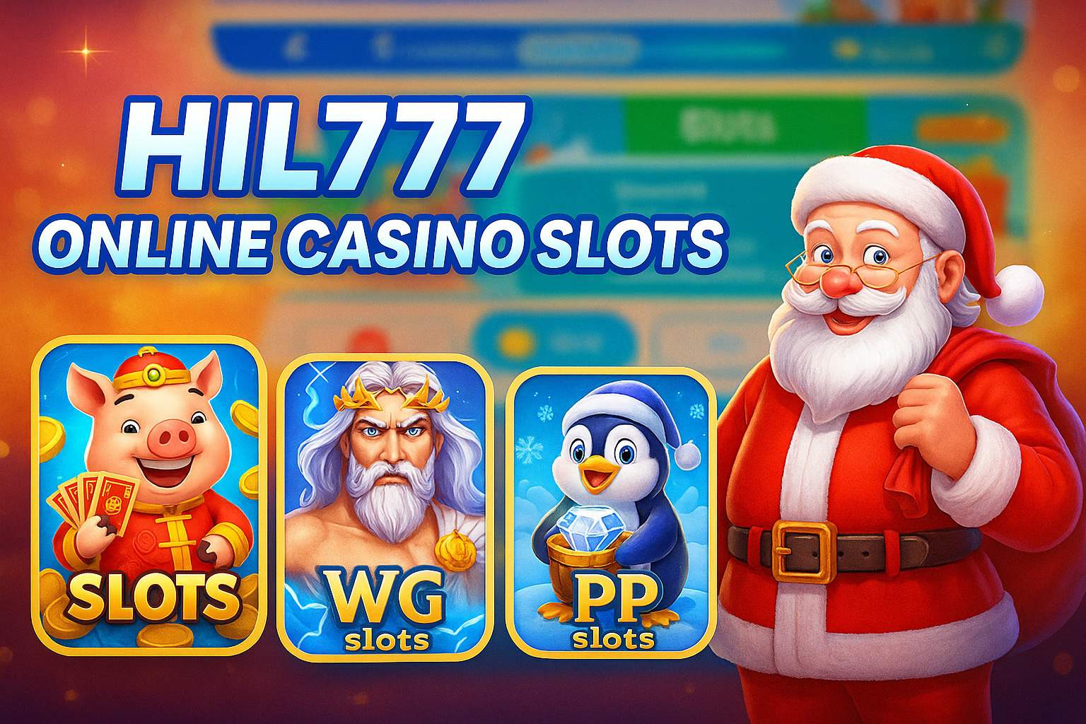 Explore o mundo das slot machines no HIL777 Casino
